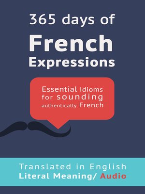 cover image of 365 Days of French Expressions